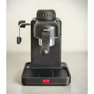 Krups Espresso Mini 963 4 Cup Espresso Maker Steam Frother Cappuccino Coffee Vtg